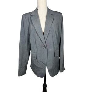 Worthington  Gray Blazer Career wear Dog Show Suit Preppy Church formal Size 16